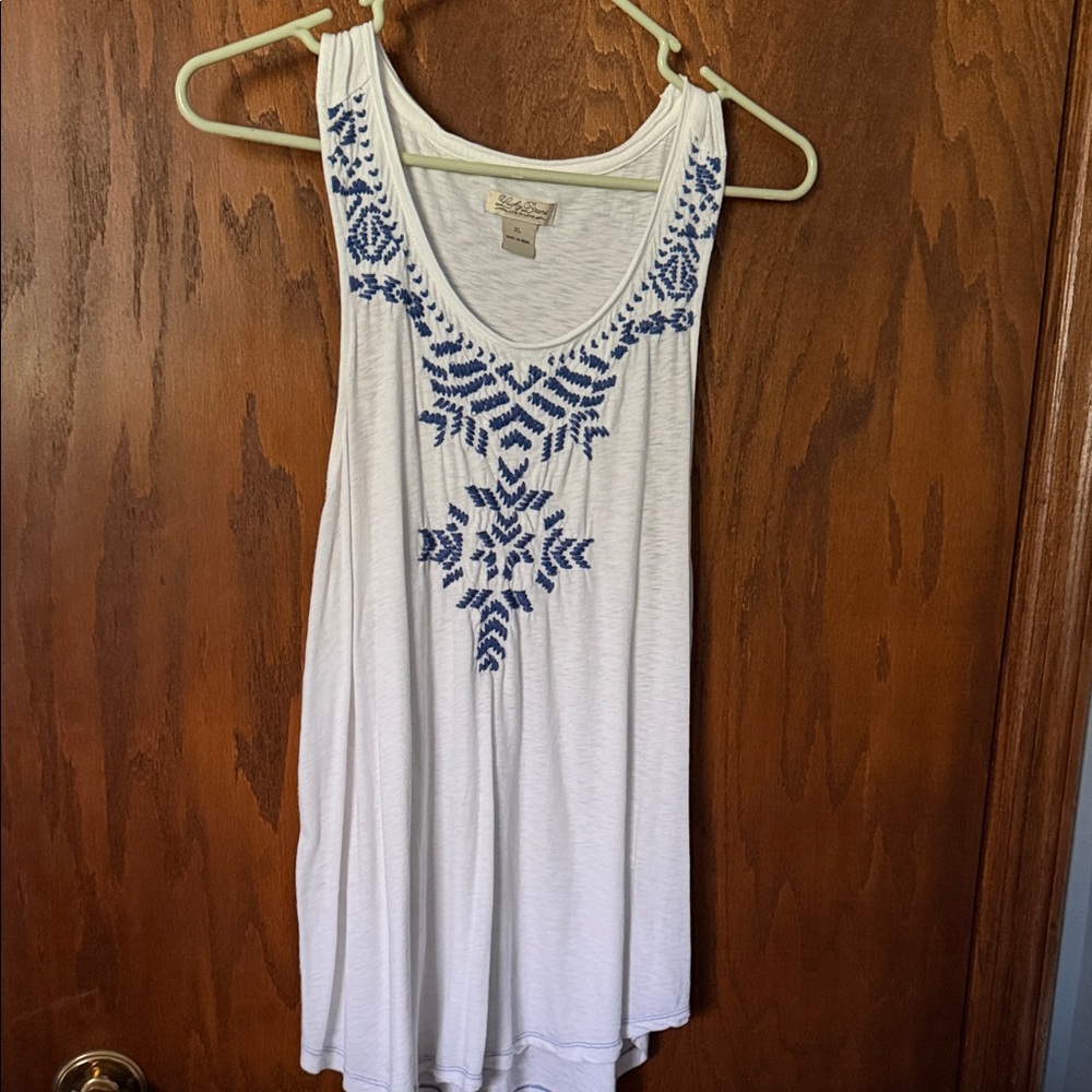 Lucky Tank Top Super Soft with Wide Armholes and Scoop Neck
